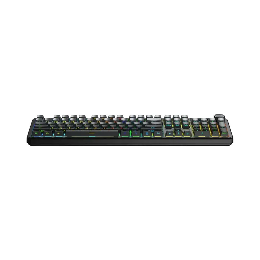 Bàn phím cơ gaming AULA F108 Pro (3 Mode/ Grey Black Gradient/ Nimbus Switch) thumb 4