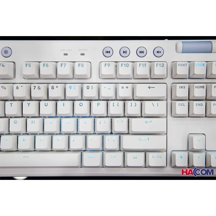 Bàn phím game không dây Logitech G715 TKL RGB Aurora Off White Linear (920-010693) thumb 5