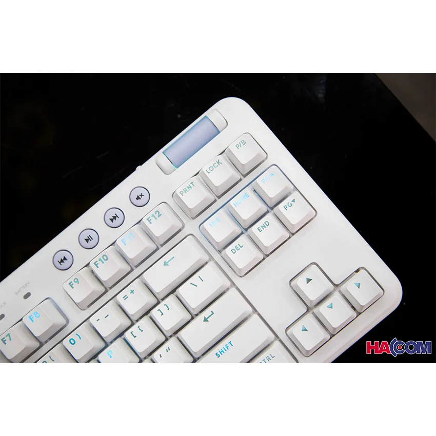 Bàn phím game không dây Logitech G715 TKL RGB Aurora Off White Tactile (920-010467) thumb 8