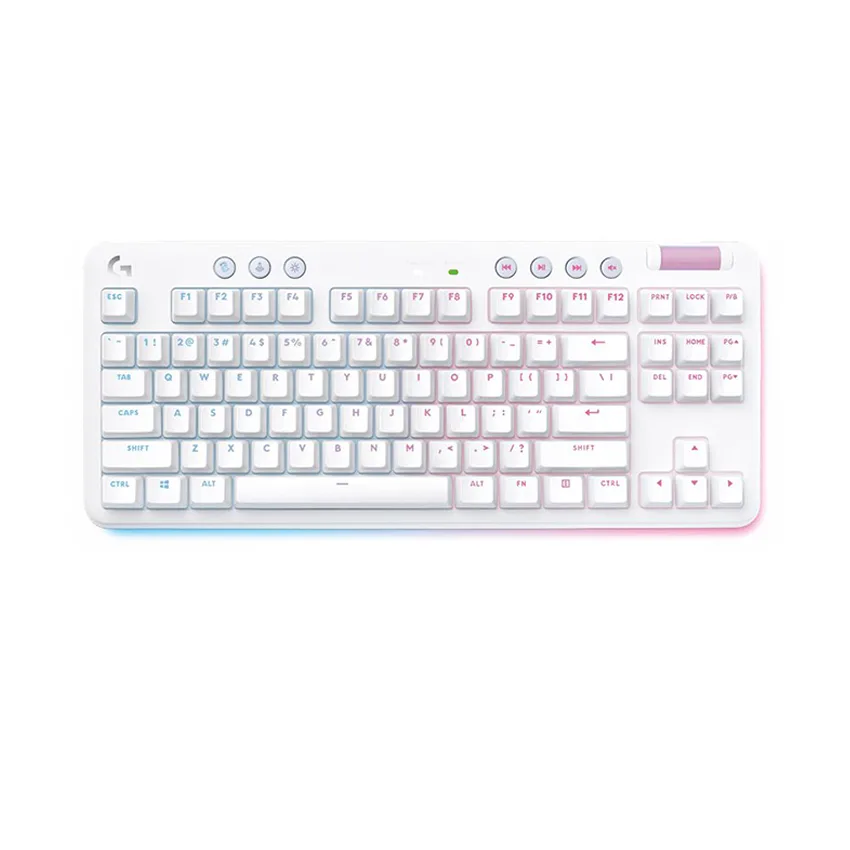 Bàn phím game không dây Logitech G715 TKL RGB Aurora Off White Tactile (920-010467)