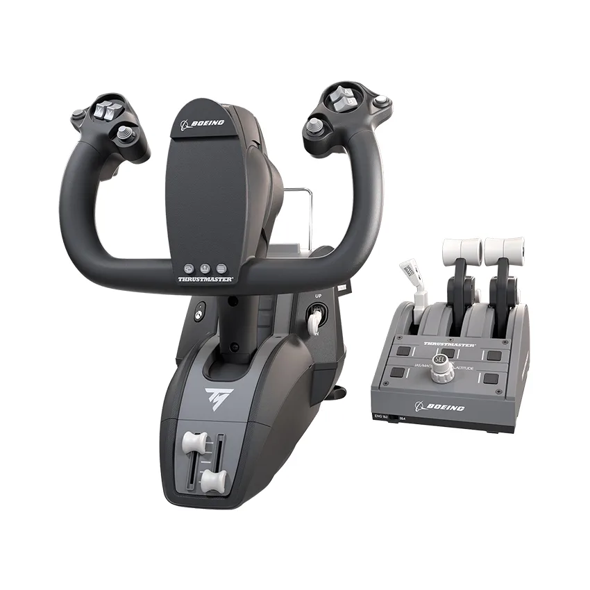 Cần Láy Máy Bay Thrustmaster TCA Yoke Pack Phiên bản Boeing (Xbox Series X / S, PC)