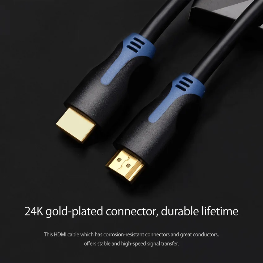 Cáp HDMI 8m Orico HM14-80-BK chuẩn 1.4  hỗ trợ 4K, chống nhiễu Orico thumb 3