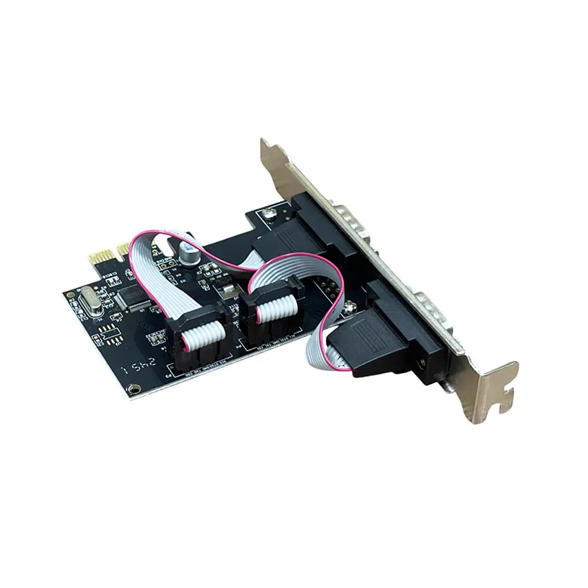 Card PCI-E to 2 Com RS232 DB9 Dtech PC0085 thumb 3