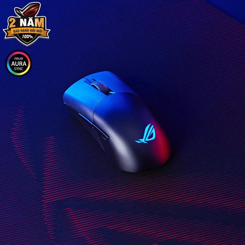 Chuột game Asus ROG Keris Wireless Aimpoint Black (P709) (USB/RGB) thumb 6