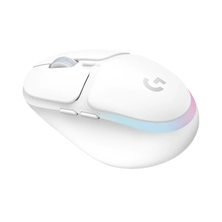 Chuột game không dây Logitech G705 RGB Aurora Off White (910-006369) thumb 3
