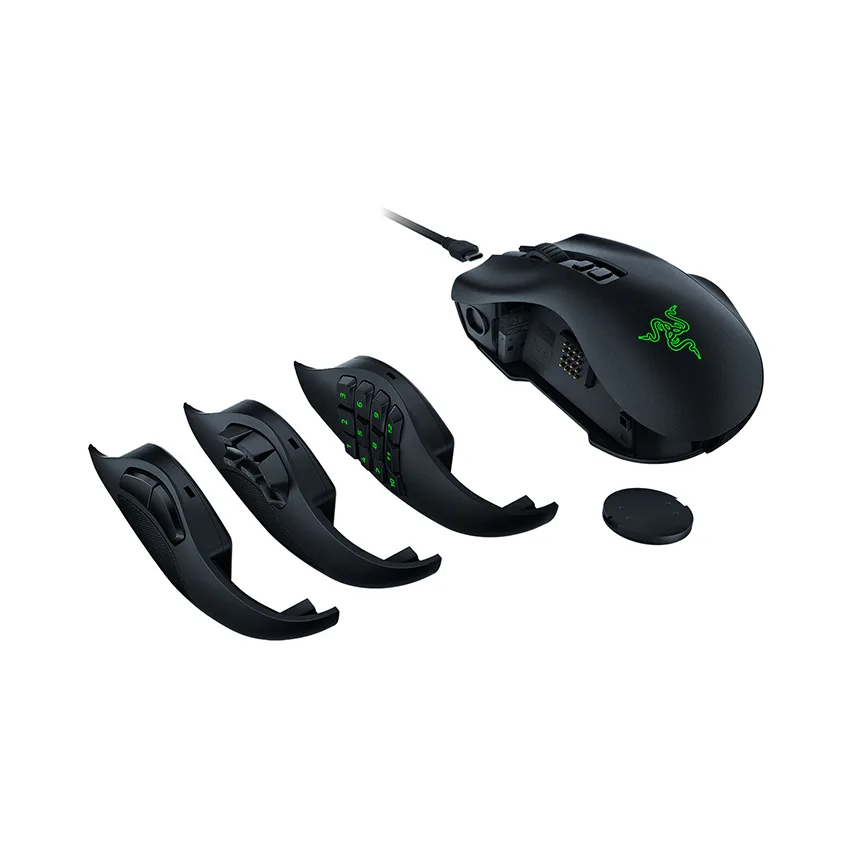 Chuột game không dây Razer Naga Pro V2 Wireless MMO (RZ01-04400100-R3A1) )(USB/Bluetooth/RGB) thumb 5