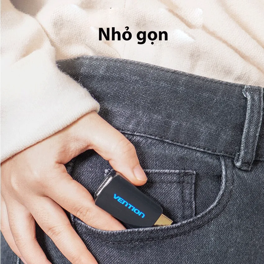 Đầu chuyển đổi từ HDMI sang VGA + Audio 3.5mm Vention AIDB0 thumb 2