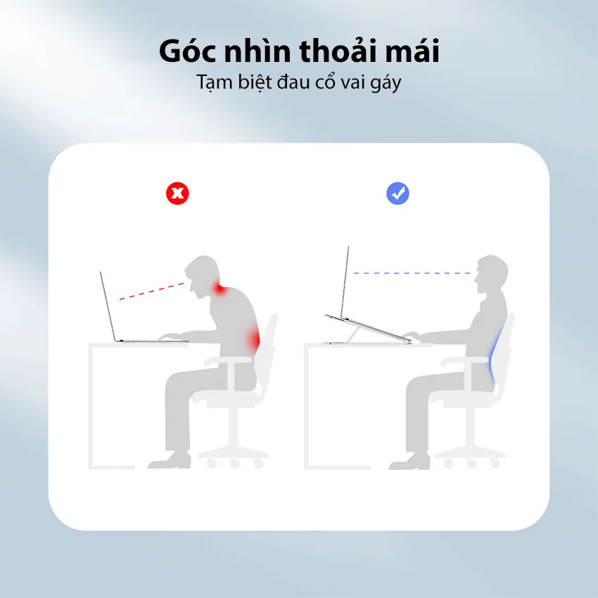 Giá đỡ laptop Orico PFB-A24-BK-BP 7 mức độ màu đen thumb 2