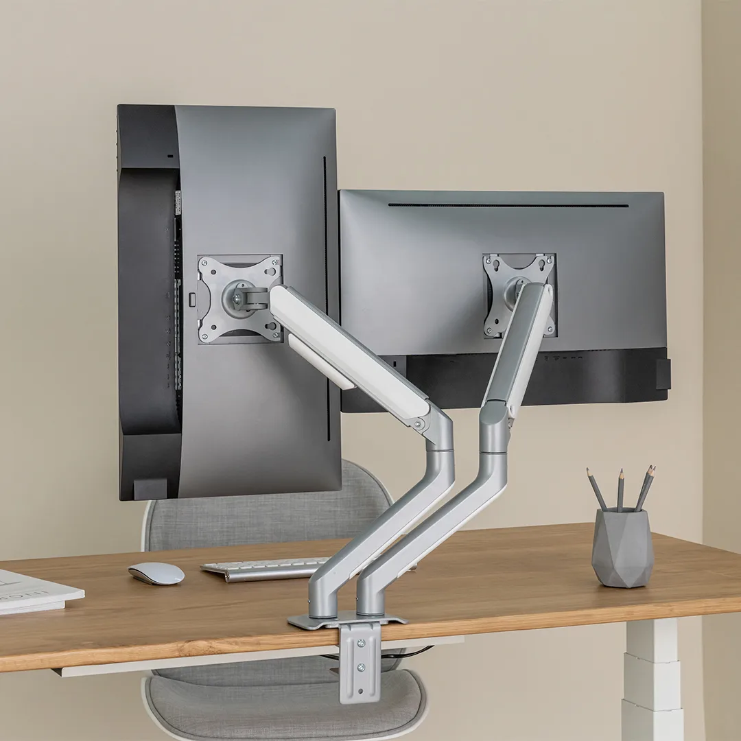 Giá Treo Màn Hình Human Motion T6Pro-2 - WHT - Màu Trắng (17 inch - 32 inch) thumb 5