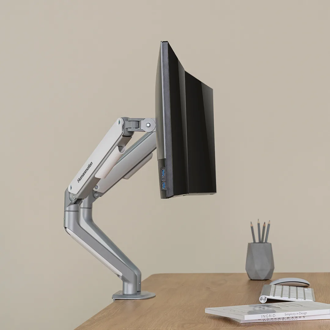 Giá Treo Màn Hình Human Motion T6Pro-2 - WHT - Màu Trắng (17 inch - 32 inch) thumb 4