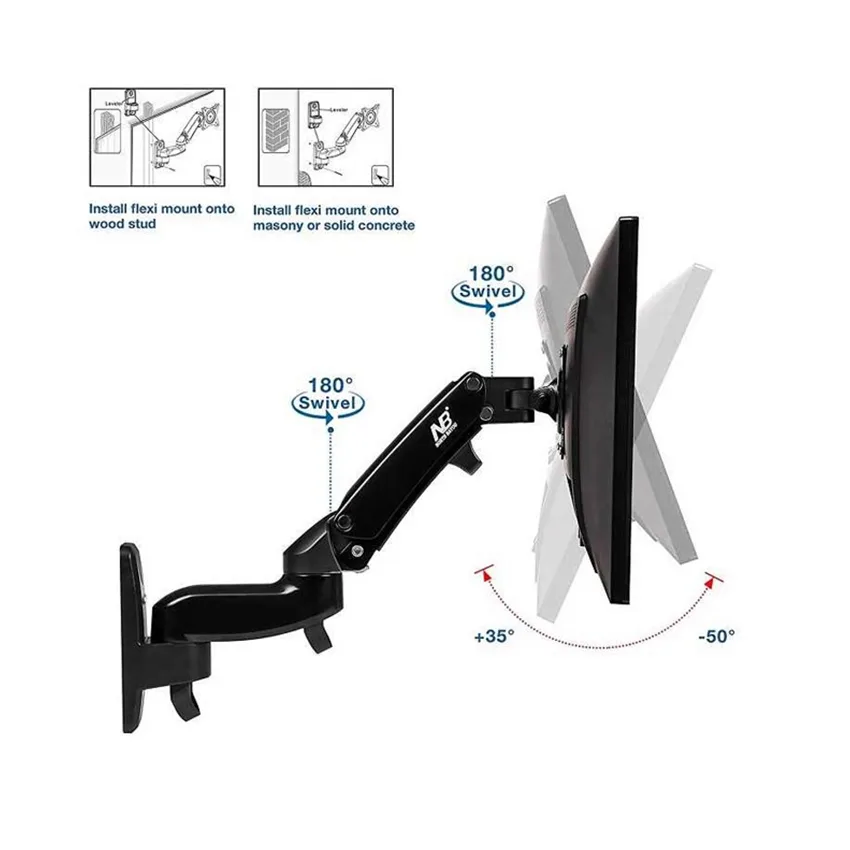 Giá treo màn máy tính North Bayou F150 (17 inch - 27 inch) (Gắn tường ) thumb 4