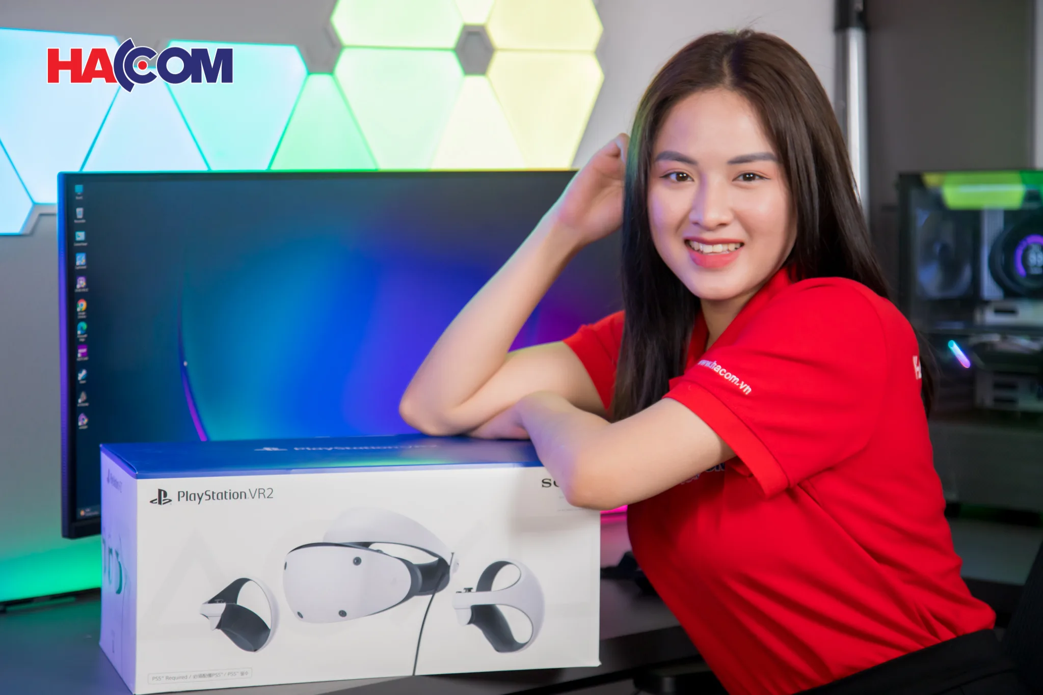 Kính Thực Tế Ảo Sony Playstation PSVR2 - Hàng Chính Hãng