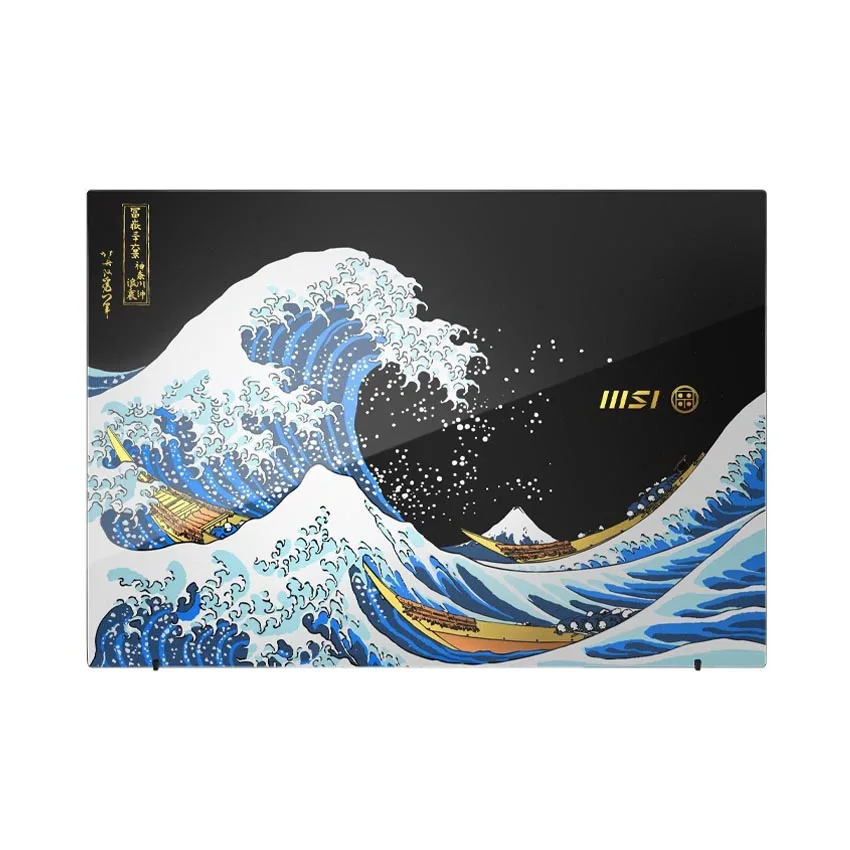Laptop MSI Prestige 13 AI+ Ukiyoe Edition (A2VMG-075VN) (Ultra 9 288V/32GB RAM LPDDR5x/2TB SSD NVMe PCIe Gen4/13.3 inch OLED 2.8K/Intel® Arc Graphics/