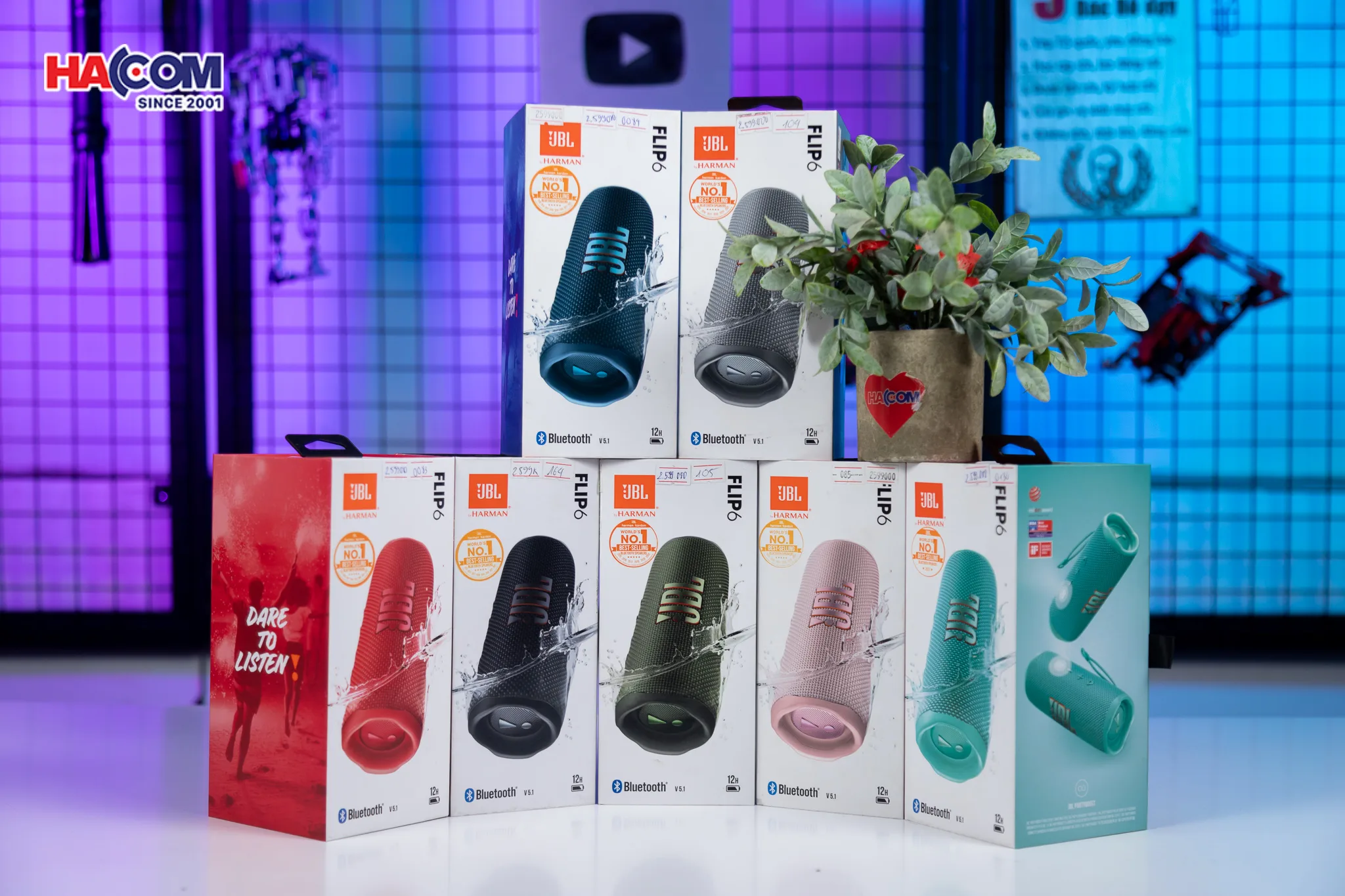 Loa di động JBL FLIP 6 - Màu đen thumb 7
