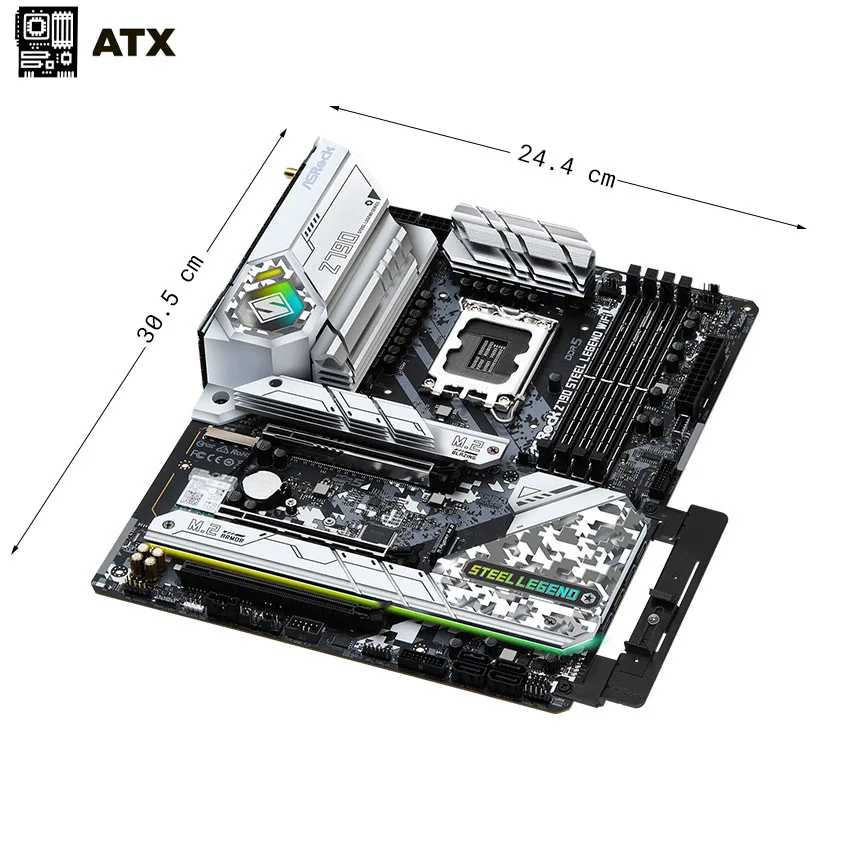 Mainboard ASROCK Z790 STEEL LEGEND WIFI DDR5 thumb 4