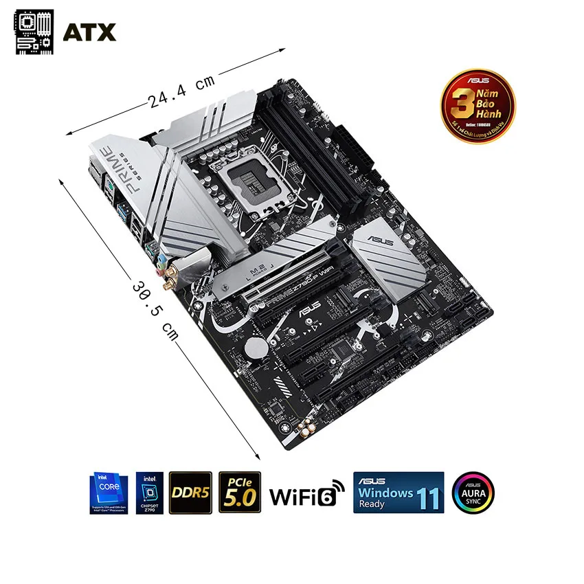 Mainboard ASUS PRIME Z790-P WIFI-CSM DDR5 thumb 3