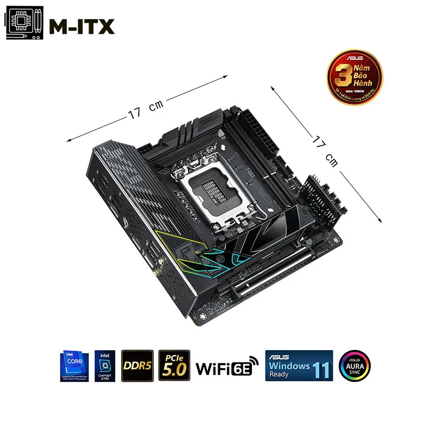 Mainboard ASUS ROG STRIX Z790-I GAMING WIFI DDR5 thumb 3