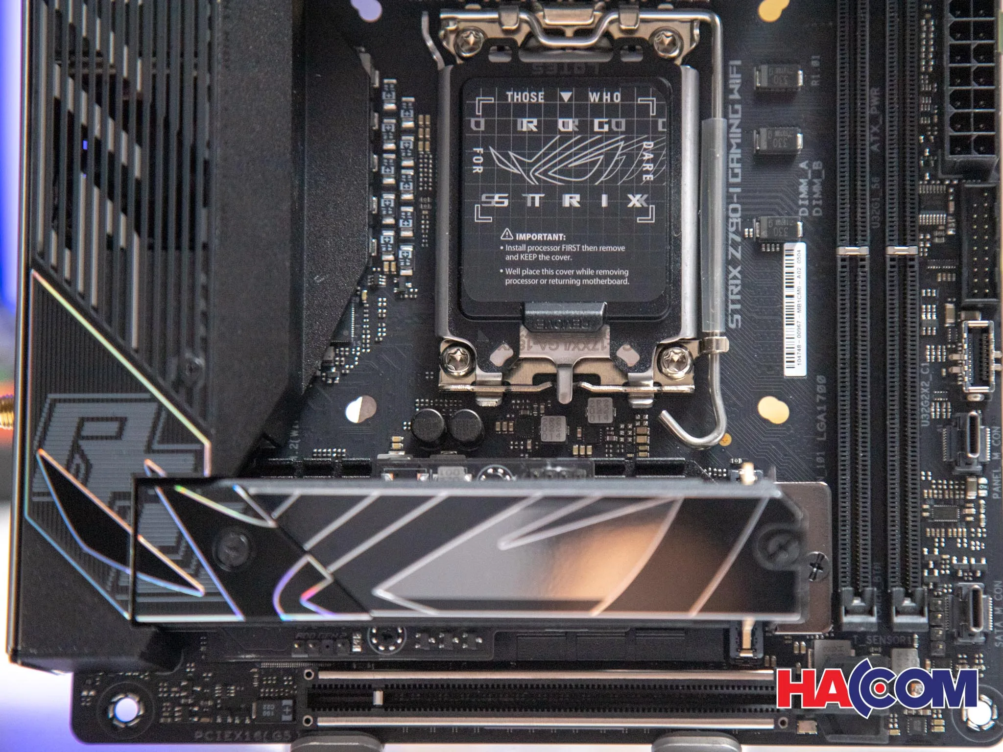Mainboard ASUS ROG STRIX Z790-I GAMING WIFI DDR5 thumb 8