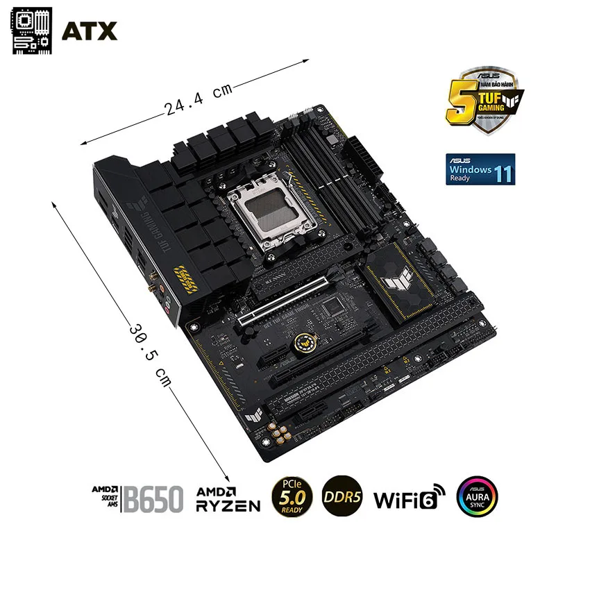 Mainboard ASUS TUF GAMING B650-PLUS WIFI thumb 2