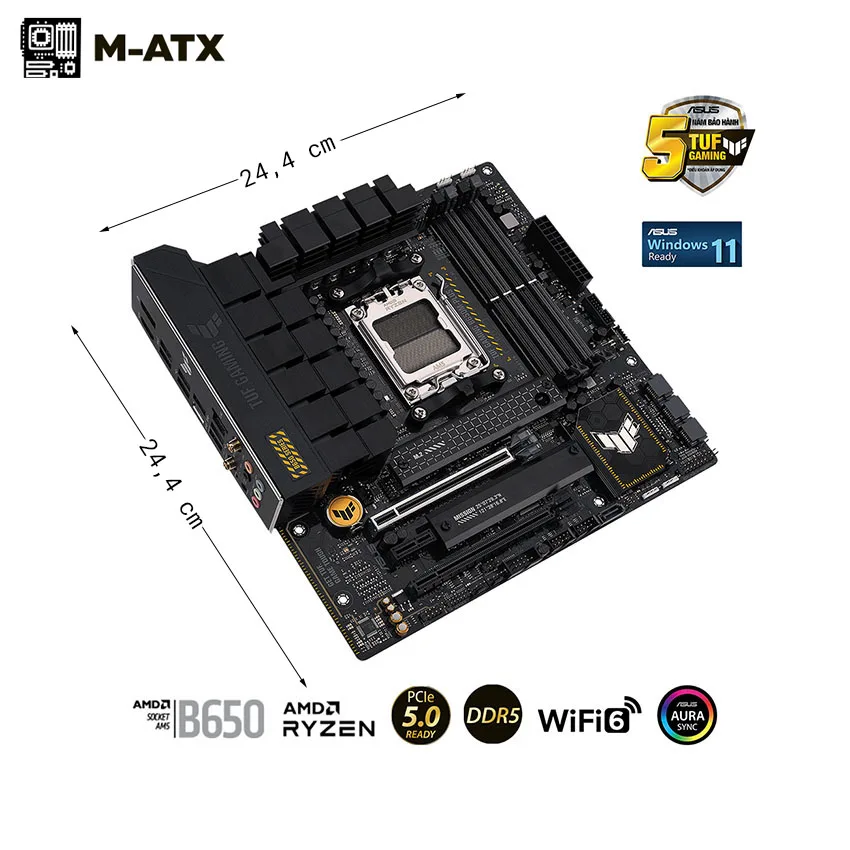 Mainboard ASUS TUF GAMING B650M-PLUS WIFI thumb 3
