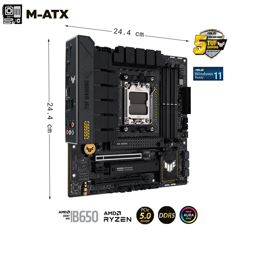 Mainboard ASUS TUF GAMING B650M-PLUS thumb 3