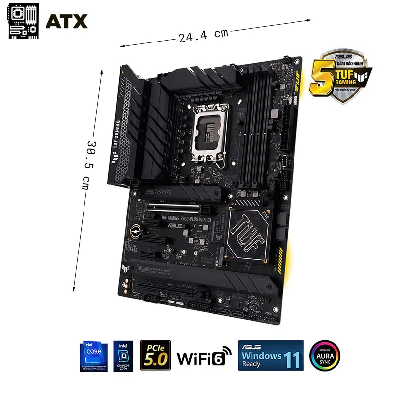 Mainboard ASUS TUF GAMING Z790-PLUS WIFI D4 thumb 3