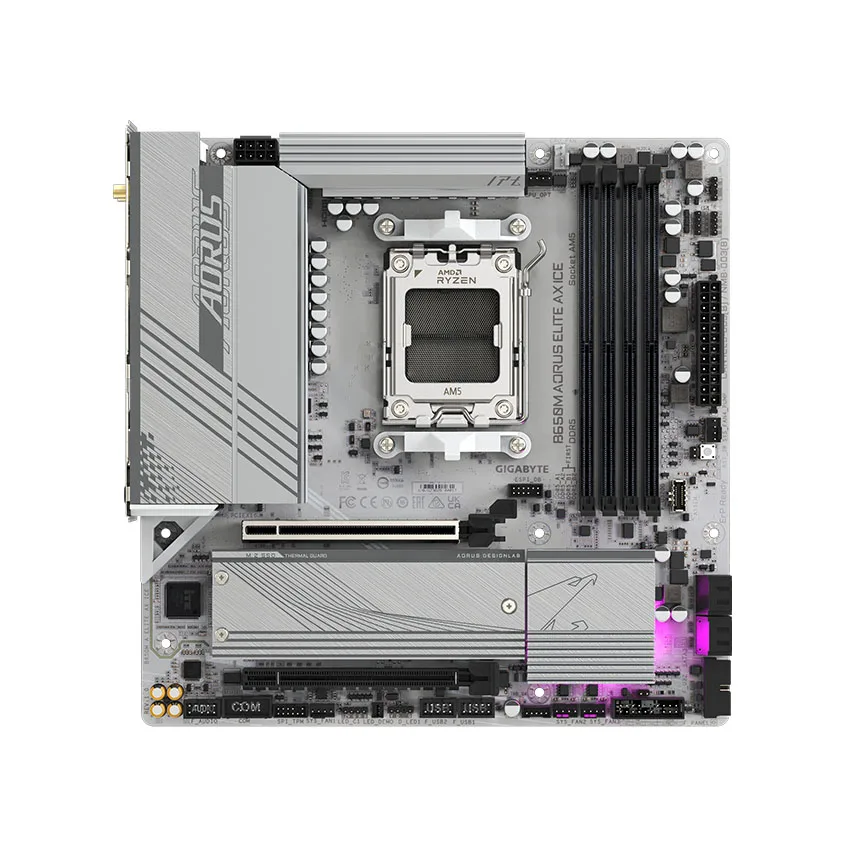 Mainboard Gigabyte B650M AORUS ELITE AX ICE DDR5 thumb 3
