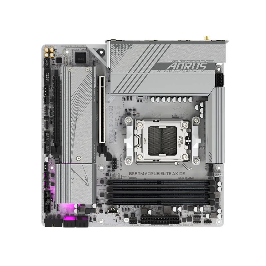 Mainboard Gigabyte B650M AORUS ELITE AX ICE DDR5 thumb 5