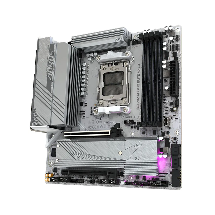 Mainboard Gigabyte B650M AORUS ELITE AX ICE DDR5 thumb 6
