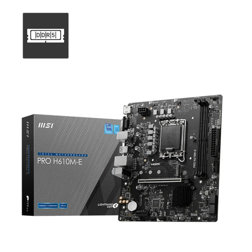 Mainboard MSI Pro H610M-E DDR5