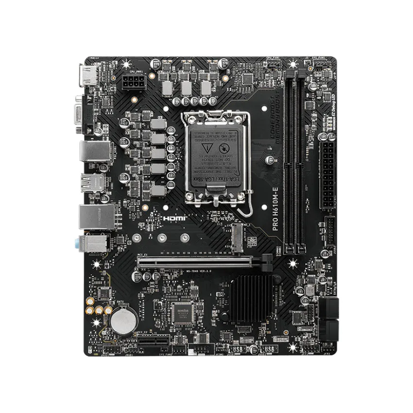 Mainboard MSI Pro H610M-E DDR5 thumb 3