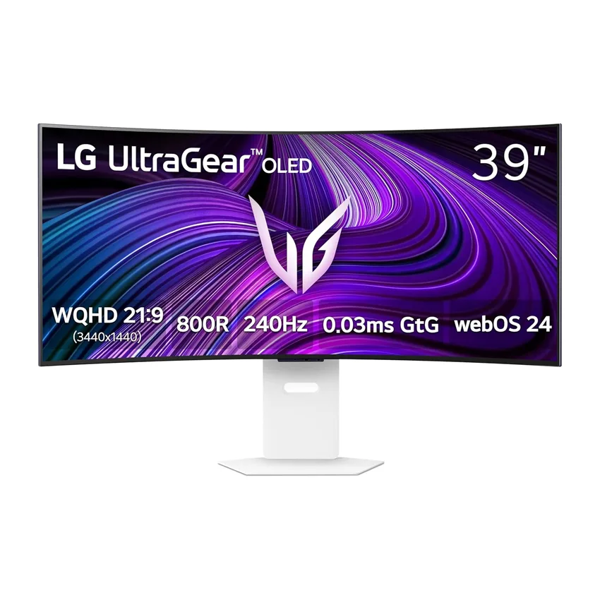 Màn hình LG UltraGear 39GX90SA-W (39 inch/WQHD/OLED/240Hz/0.03ms/cong)