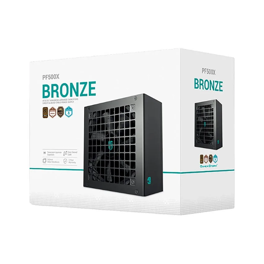 Nguồn GAMER STORM PF500X 500W(80+ Bronze/màu đen) thumb 5