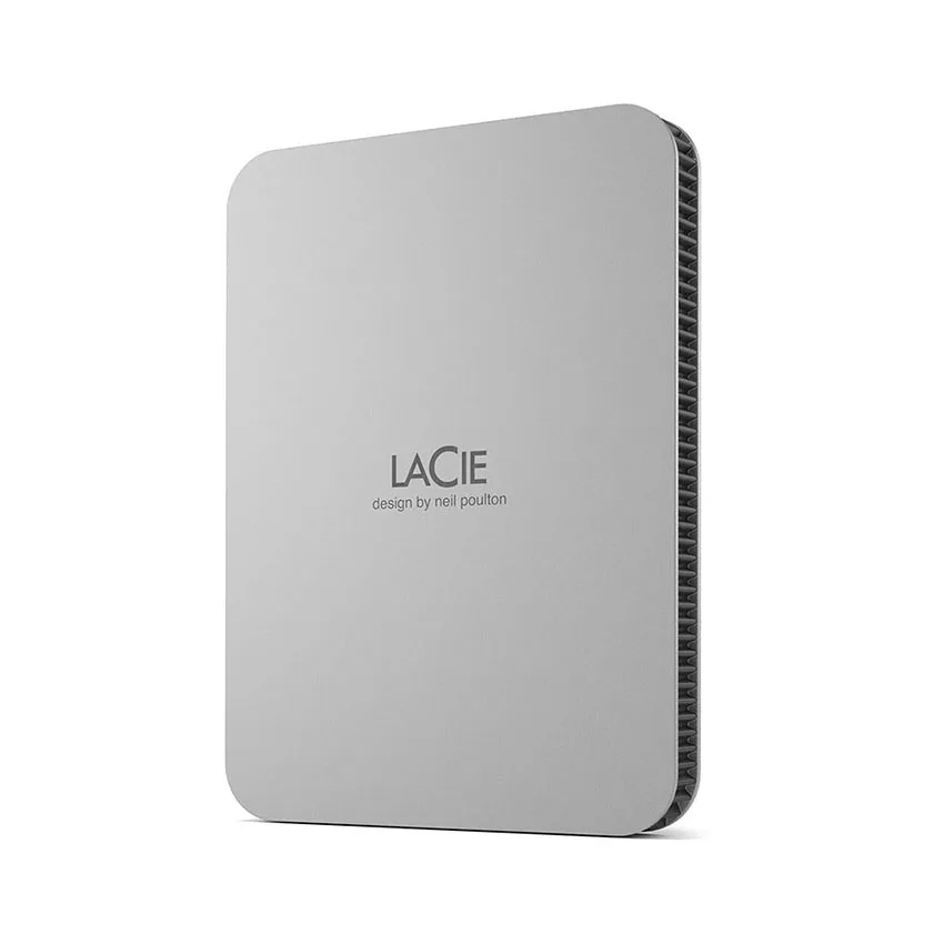 Ổ cứng di động 1TB USB-C USB 3.2 Gen1 LaCie Munich Mobile Drive Màu Bạc - STLP1000400 thumb 2