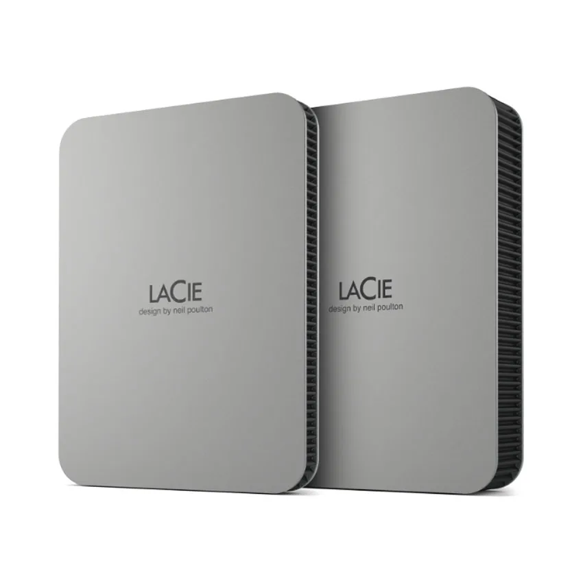 Ổ cứng di động 4TB USB-C USB 3.2 Gen1 LaCie Munich Mobile Drive Màu Bạc - STLP4000400 thumb 6