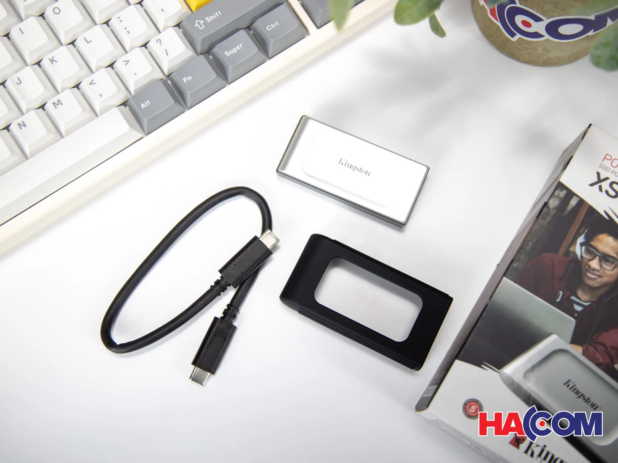 Ổ cứng di động Kingston SSD 500GB USB 3.2 Gen 2x2 Model:SXS2000/500G thumb 4