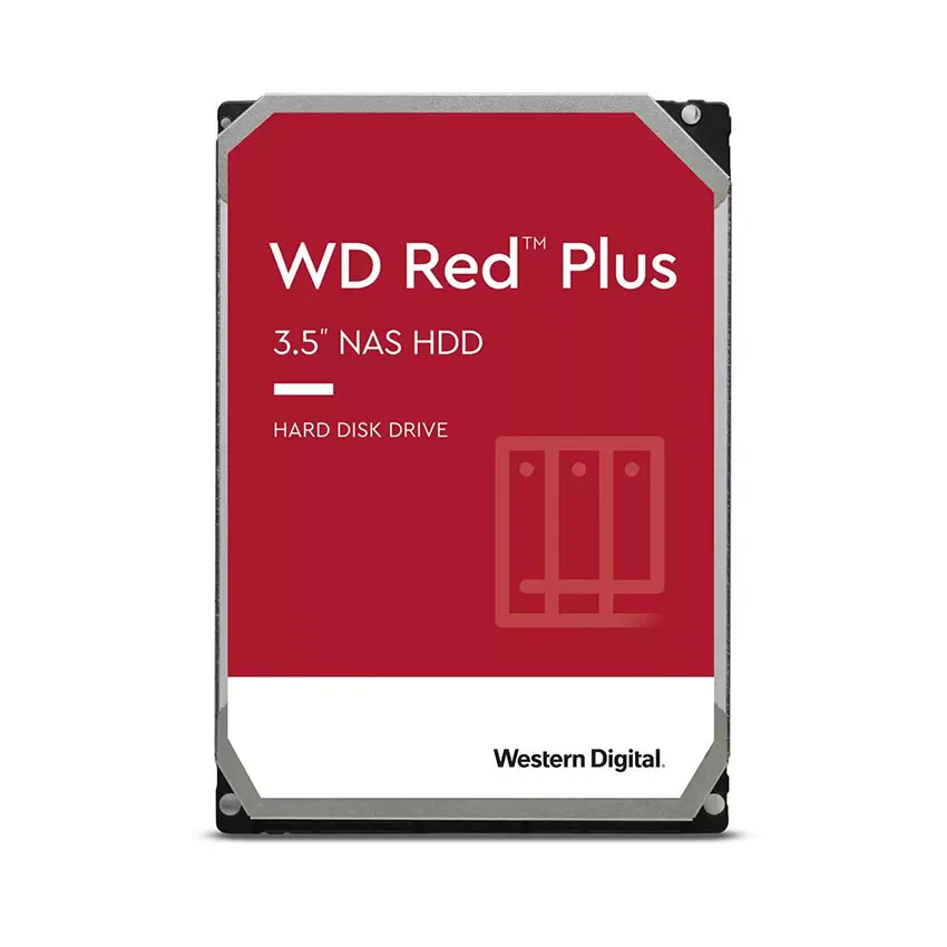 Ổ Cứng HDD WD 4TB Red Plus 3.5 inch, 5400RPM, SATA III, 256MB Cache (WD40EFPX) thumb 2