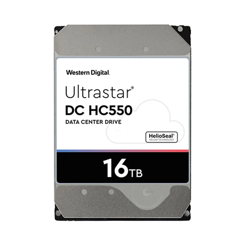HDD Western Digital Ultrastar DC HC550 (16TB/3.5 inch/SATA/512MB Cache/7200RPM) (0F38462) (WUH721816ALE6L4)