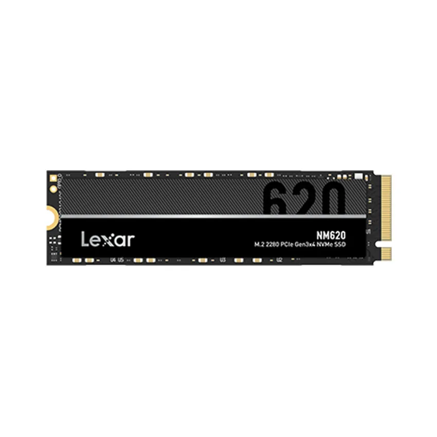 Ổ Cứng SSD LEXAR NM620 512GB – M.2 2280 PCIe Gen3 x4 (Đọc 3300MB/s - Ghi 2400MB/s) - (LNM620X512G-RNNNG)