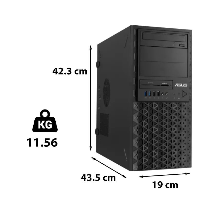 Server Asus TS100-E11-PI4-2334013Z (E-2334/16GB RAM/1TB HDD/No OS) (90SF02N1-M00240) thumb 4