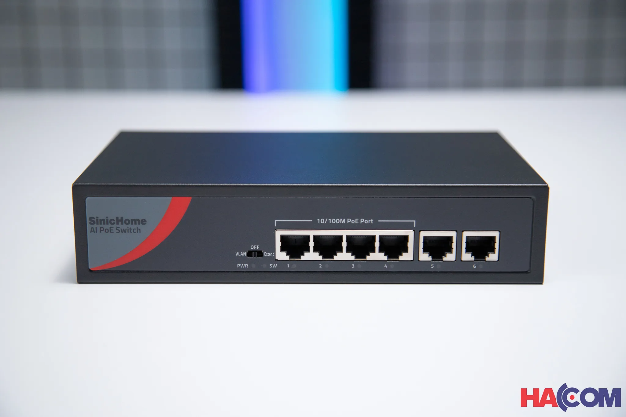 Switch POE SinicHome SN-5104P-E/4 POE/ 2 uplink thumb 2