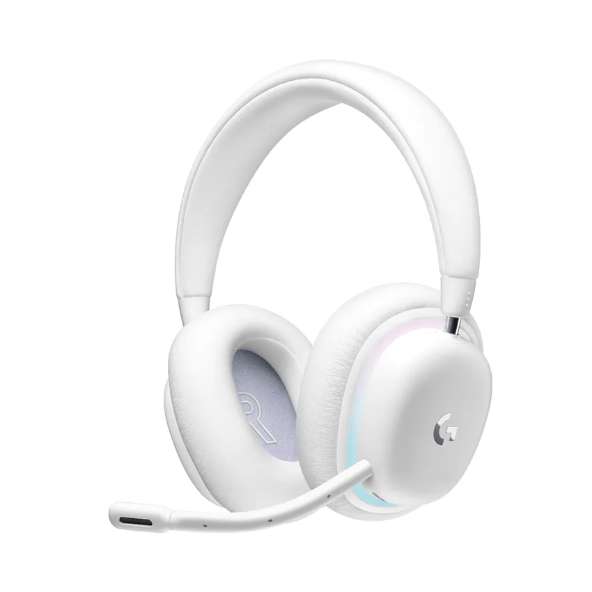 Tai nghe chơi game không dây Logitech G735 Màu Trắng (Wireless/Bluetooth 5.2)