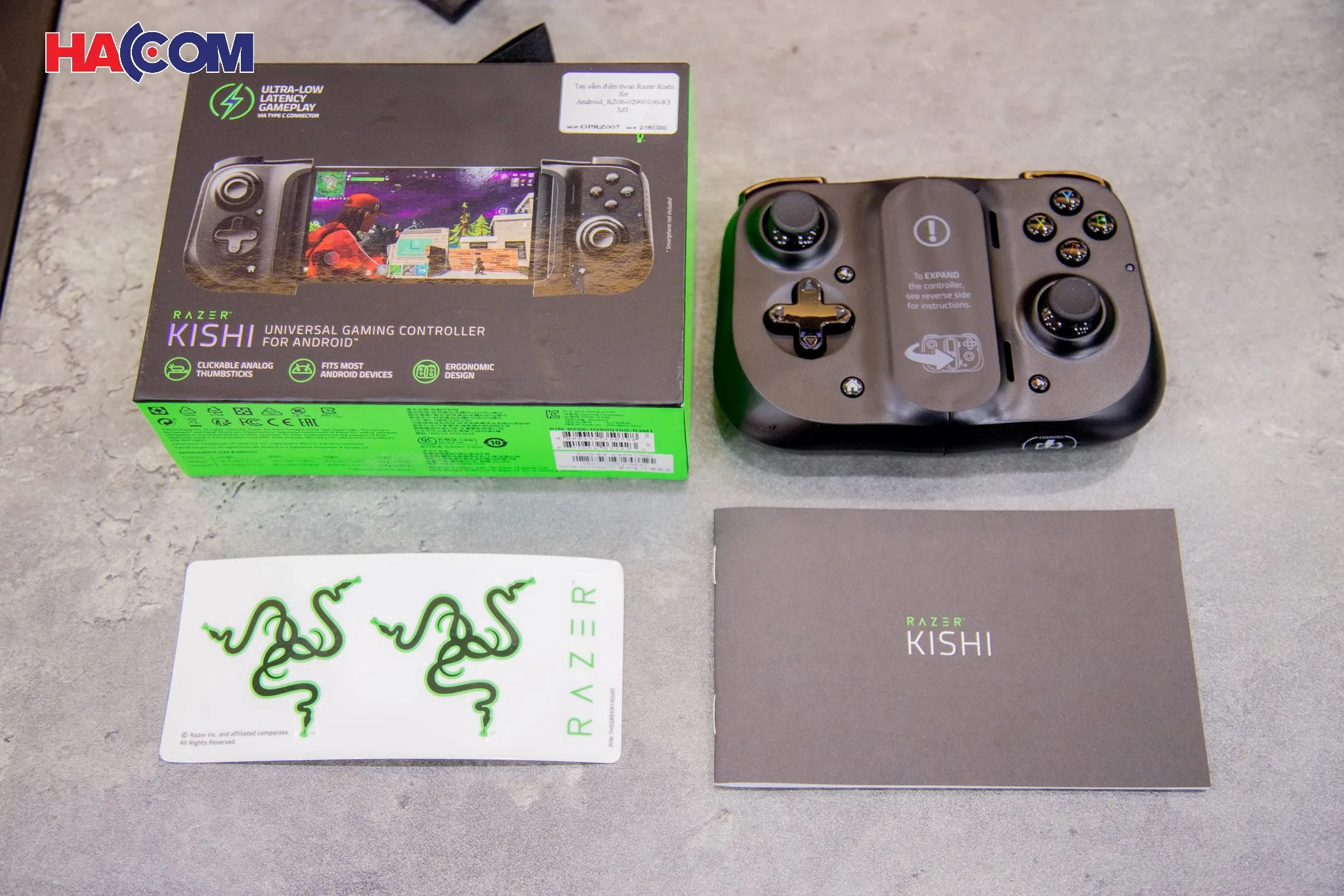 Tay cầm điện thoại Razer Kishi for Android_RZ06-02900100-R3M1 thumb 5