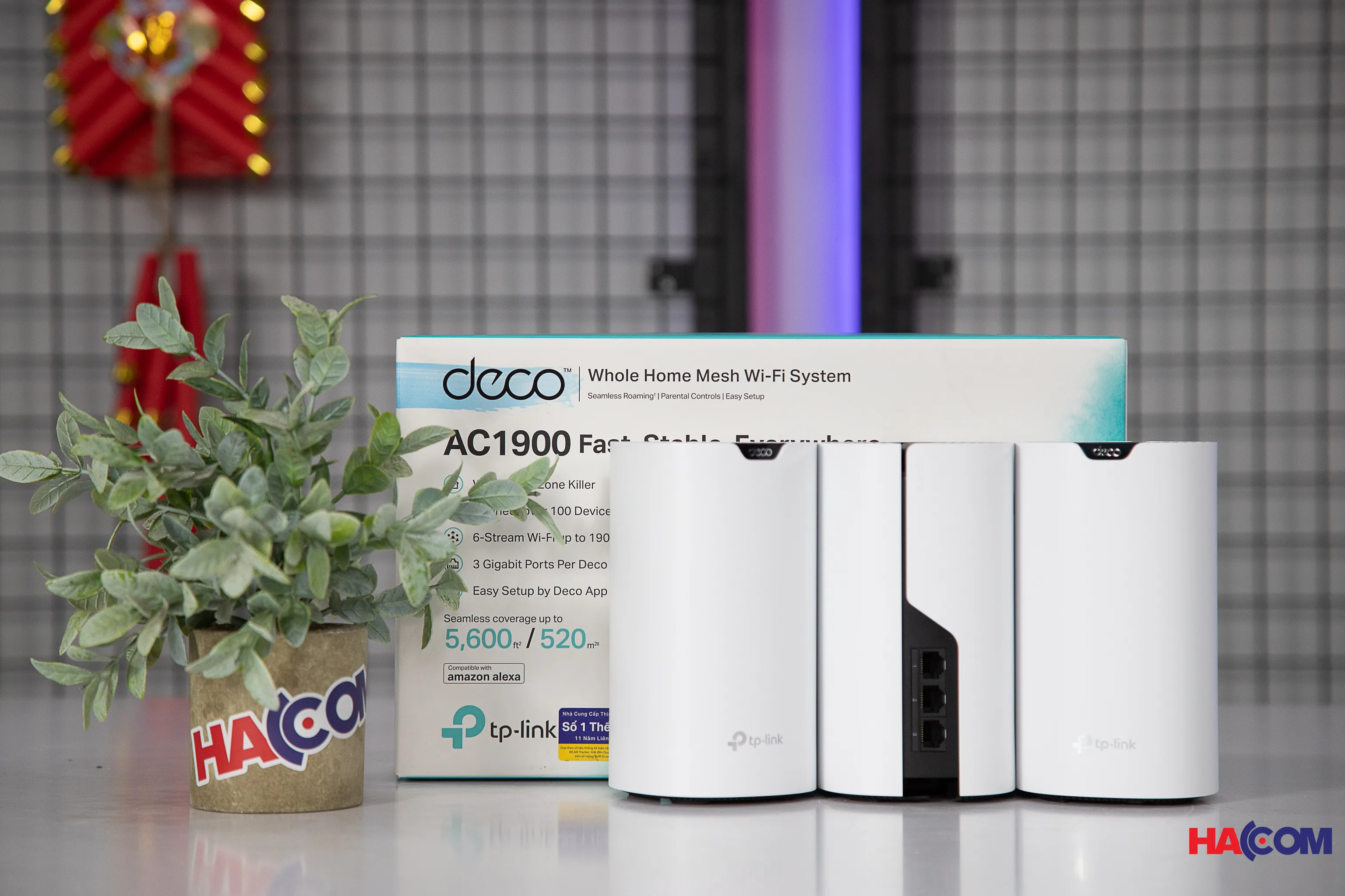 Bộ phát wifi Mesh Tp-Link Deco S7 3 Pack Wireless AC1900 thumb 5
