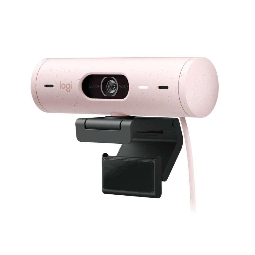 Webcam Logitech Brio 500 - Màu hồng thumb 3